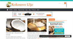 Desktop Screenshot of kokosovoulje.com